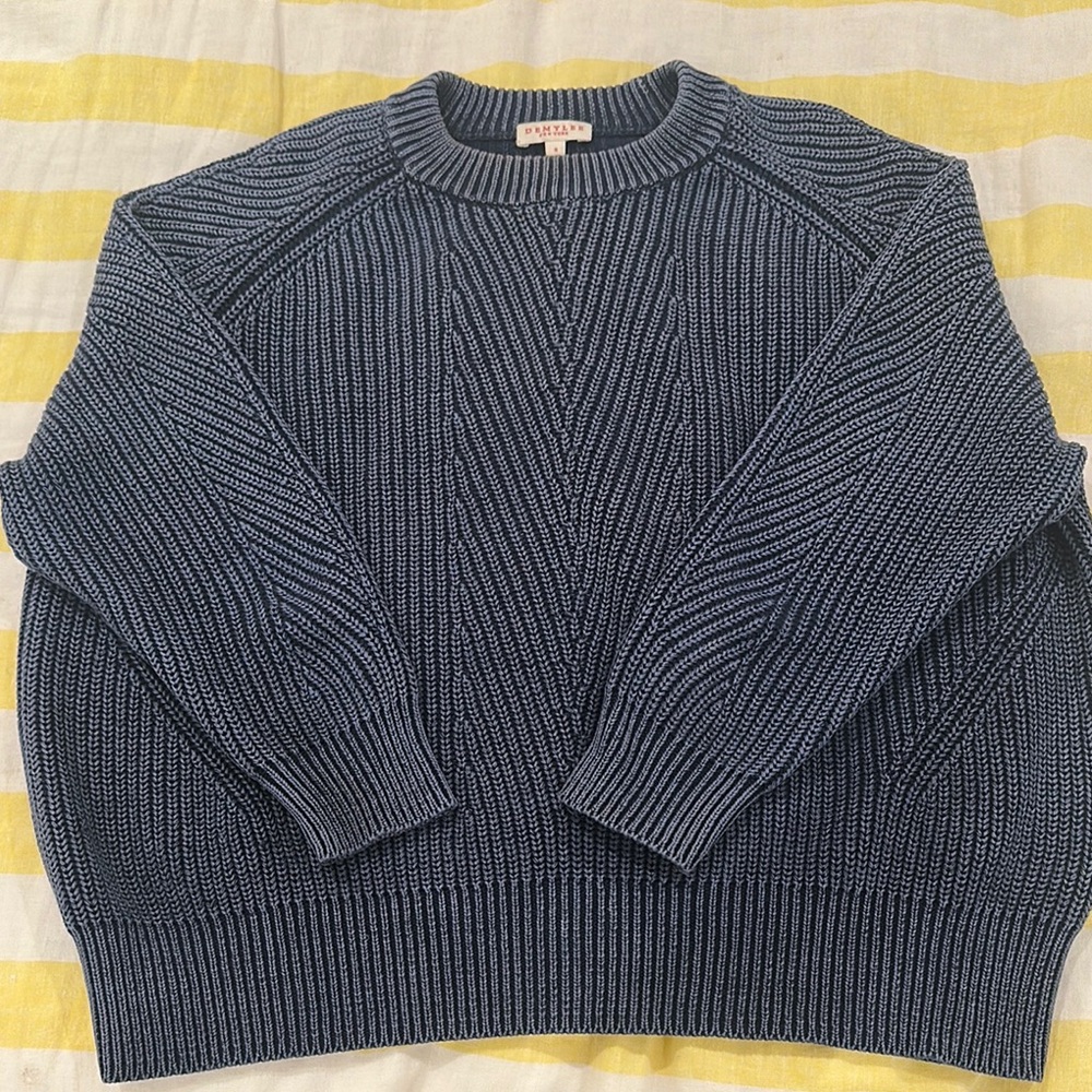 Women’s DEMYLEE New York Denim Blue Sweater